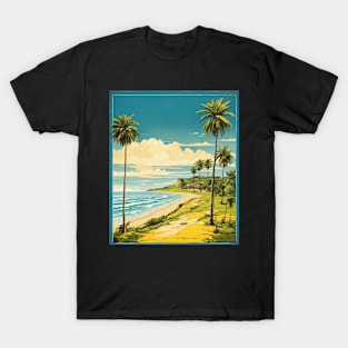 Ceara Brazil Vintage Tourism Travel Poster Art T-Shirt